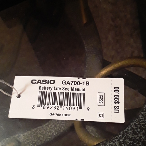 Casio G-Shock GA-700-1BCR *SOLD* - Picture 4 of 4